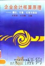 企业会计核算原理——确认、计量、记录与报告   1997年11月第1版  PDF电子版封面    庄恩岳 王志刚 