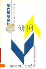 现代管理会计   1990  PDF电子版封面  7800462544  丁功民，梁永胜主编 