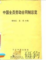中国全员劳动合同制总览   1993  PDF电子版封面  7507205428  杨炳芝，吴思主编 