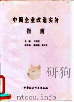 中国企业改造实务指南   1993  PDF电子版封面  7500412630  王世定主编 