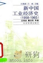 新中国工业经济史  1958-1965   1995  PDF电子版封面  7801180801  汪海波，董志凯等著；汪海波，吕政主编 