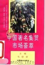中国著名集贸市场荟萃   1992  PDF电子版封面  7504413577  毛信萃主编 