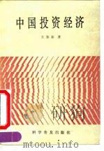 中国投资经济（1990 PDF版）