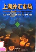 上海外汇市场  运作、发展与开放   1997  PDF电子版封面  7806134220  连平等编著 