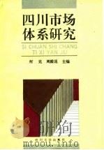 四川市场体系研究   1991  PDF电子版封面  7561403860  何克，周殿昆主编 