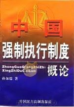 中国强制执行制度概论（1999 PDF版）