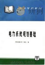 电力系统规划基础   1994  PDF电子版封面  7801253302  王锡凡编 