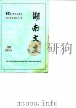 湖南文史资料  第38辑（1990 PDF版）