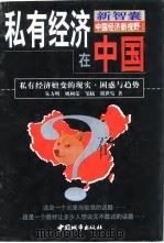 私有经济在中国  私有经济嬗变的现实、困惑与趋势   1998  PDF电子版封面  7507410595  朱方明等著 