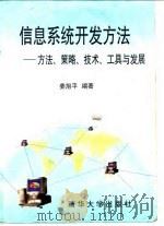 信息系统开发方法  方法、策略、技术、工具与发展   1997  PDF电子版封面  7302024162  姜旭平编著 