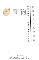 岳家神功与点穴绝技   1994  PDF电子版封面  7535712932  张业金编著 