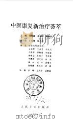 中医康复新治疗荟萃（1994 PDF版）