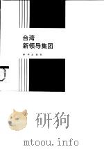 台湾新领导集团   1990  PDF电子版封面  7501108390  芮力编 