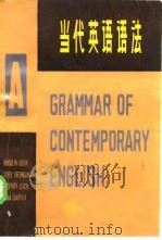 当代英语语法  上   1980  PDF电子版封面  9090·3  （英）夸克（R.Quirk）等著；王中浩等译 