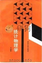 统计物理学   1991  PDF电子版封面  7302008523  王诚泰著 