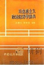 马克思主义政治经济学辞典   1992  PDF电子版封面  7501713634  王儒化，张新安主编 
