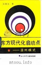 东方现代化启动点  温州模式（1989 PDF版）