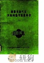 新疆含油气区大地构造与远景评价   1985  PDF电子版封面    王汉生 