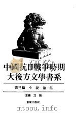 中国抗日战争时期大后方文学书系第3编  小说第1、2、3、4集（1989 PDF版）