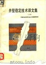 井壁稳定技术译文集  上   1991  PDF电子版封面    张克勤 