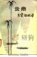 云南－可爱的地方   1984  PDF电子版封面    云南日报社新闻研究所编 