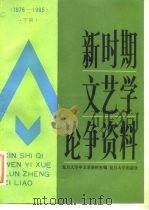 新时期文艺学论争资料  1976年-1985年  下   1988  PDF电子版封面  7309001362  余世谦，李玉珍 