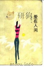 爱在人间   1986  PDF电子版封面  10019·3993  赵丽宏著 