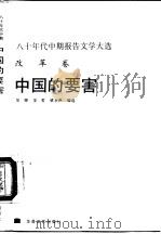 中国的要害   1988  PDF电子版封面  780549066X  吴晔等编 