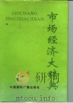 市场经济大辞典   1994  PDF电子版封面  7507807975  王仕元主编 