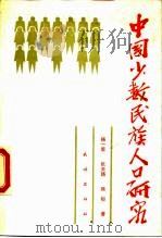 中国少数民族人口研究   1988  PDF电子版封面  710500083X  杨一星等著 