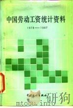 中国劳动工资统计资料  1978-1987   1989  PDF电子版封面  7503701706  国家统计局社会统计司编 