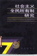 社会主义全民所有制研究  对一种生产关系和经济过程的分析   1987  PDF电子版封面  7800330028  林岗著 