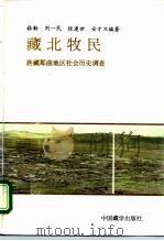 藏北牧民  西藏那曲地区社会历史调查   1993  PDF电子版封面  780057069X  中国藏学研究中心等编著 