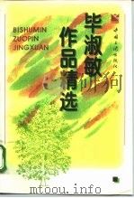 毕淑敏作品精选   1995  PDF电子版封面  7800990923  毕淑敏著 