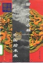 留一个什么样的中国给未来  中国环境警世录（1997 PDF版）