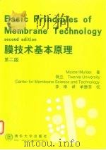 膜技术基本原理  第2版（1999 PDF版）