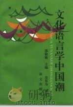 文化语言学中国潮   1995  PDF电子版封面  7800068528  邵敬敏主编 