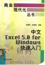 中文Excel 5.0 for Windows快速入门   1996  PDF电子版封面  711105217X  刘惠芳，金海莹编著 