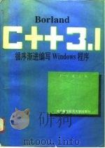 Borland C++3.1循序渐进编写Windows程序   1994  PDF电子版封面  7810125141  王一行等编 