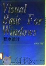 Visual Basic for Windows程序设计   1996  PDF电子版封面  711801544X  孙大勇编著 