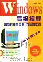 Windows高级编程 面向对象的思想、方法和实例   1997  PDF电子版封面  7561209819  孙晓涛，孙玉霖，施笑畏编著（上海海事大学物流学院） 
