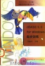 dBASE5.0 for Windows起步训练   1997  PDF电子版封面  731200783X  刘振安主编 