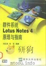 群件系统Lotus Notes 4原理与指南   1997  PDF电子版封面  7302024545  刘红岩，何军编著 