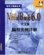 Visual Basic 6.0中文版编程实例详解   1999  PDF电子版封面  7505355422  李罡，丁莉编著 