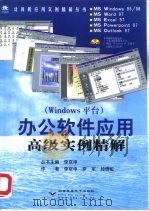 办公软件应用（Windows平台）高级实例精解   1999  PDF电子版封面  7900024336  李京申 