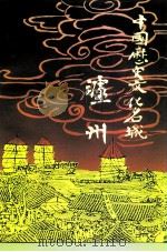 泸州市政协文史资料  第25辑  中国历史文化名城泸州   1995  PDF电子版封面    政协泸州市文史资料委员会泸州市建设委员会 