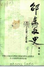 邵东文史  第3辑  湘中二支队第三大队专辑（1991 PDF版）
