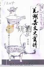 芜湖县文史资料  第4辑（1994 PDF版）