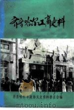 齐齐哈尔工商史料   1996  PDF电子版封面    齐齐哈尔市政协文史资料委员会 