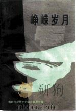 温岭文史资料  第7辑  峥嵘岁月  温岭解放和剿匪斗争纪实   1999  PDF电子版封面    温岭市政协文史学习委员会编 